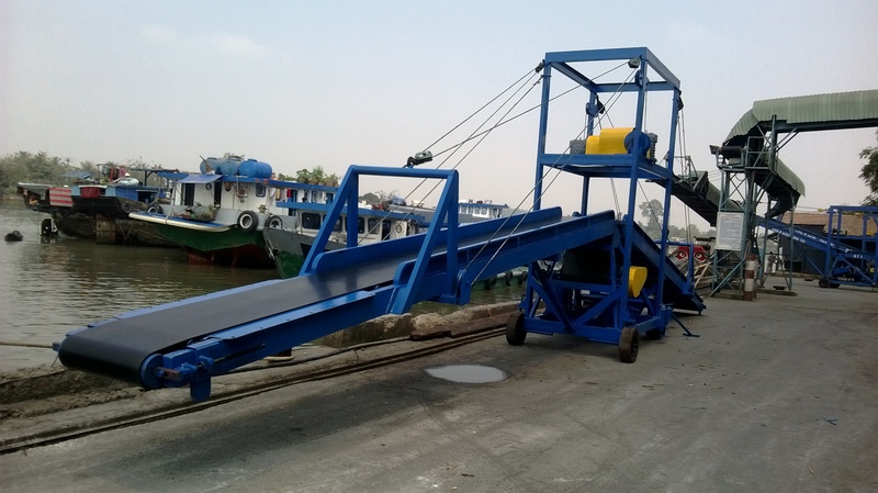 Băng tải câu di động