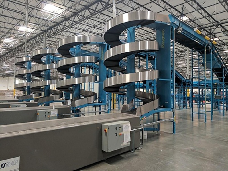 Băng chuyền IQF dạng xoắn ốc