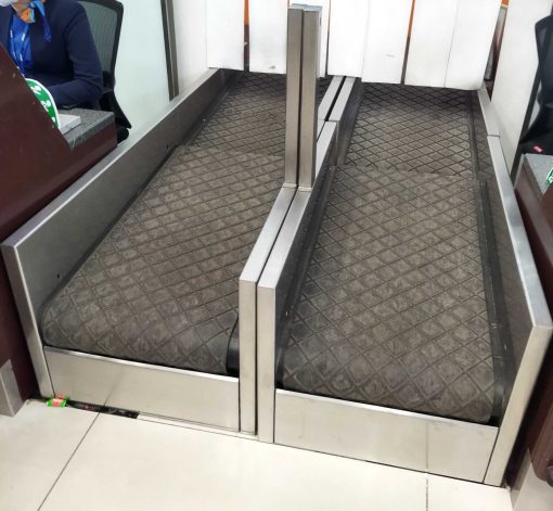 Băng tải kiểm tra khối lượng hành lý