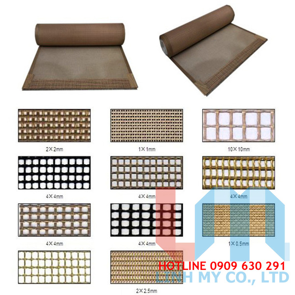 Băng tải lưới sấy chịu nhiệt