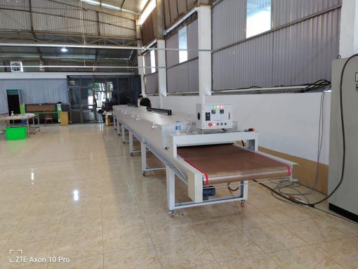 Băng tải sấy in lụa