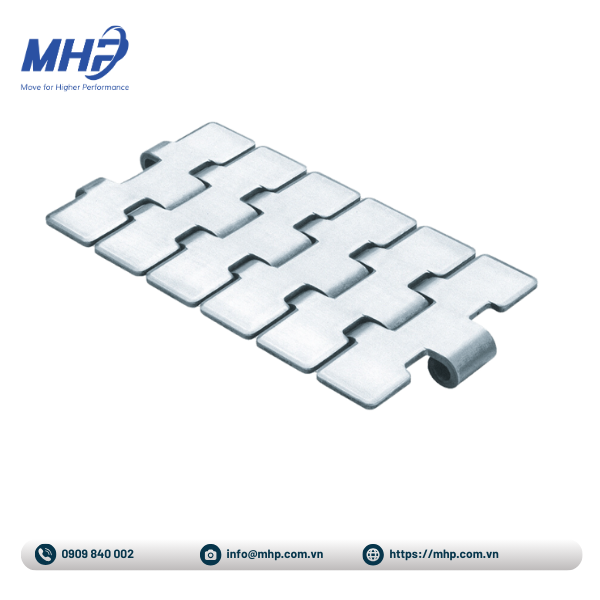 Băng tải xích inox chạy thẳng