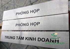 Bảng tên phòng ban