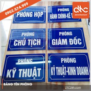 Bảng tên phòng