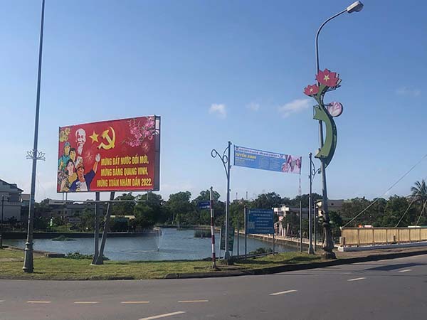 Thi công bảng tuyên truyền