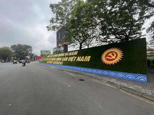 Thi công bảng tuyên truyền