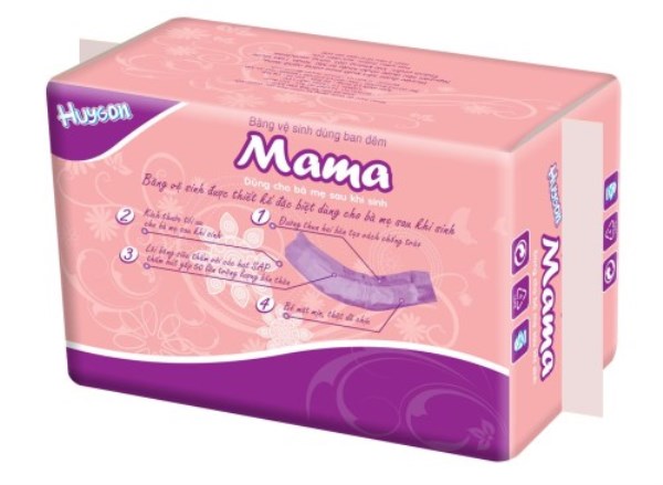 Băng vệ sinh kháng khuẩn Mama
