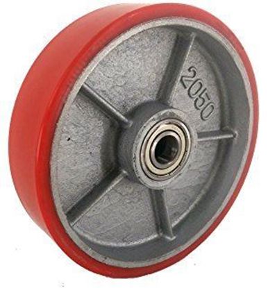 Bánh xe nâng tay PU 200x50mm