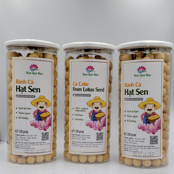 Bánh cà hạt sen