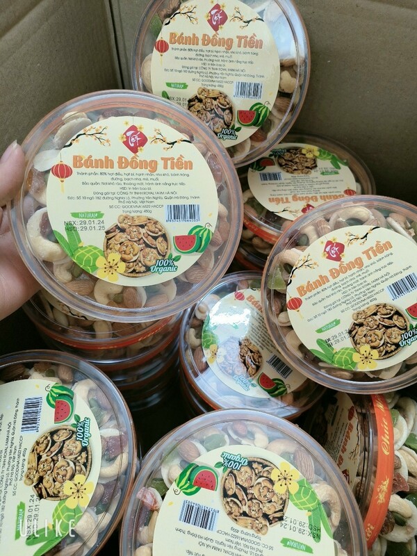 Bánh đồng tiền hạt