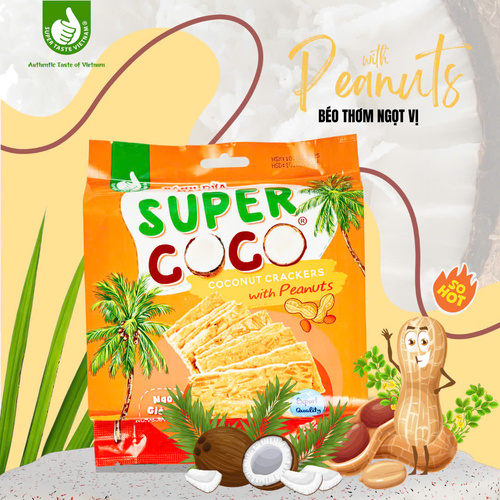 Bánh dừa nướng đậu phộng 150gr