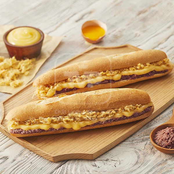 Bánh mì que Pate chà bông béo thơm đượm vị