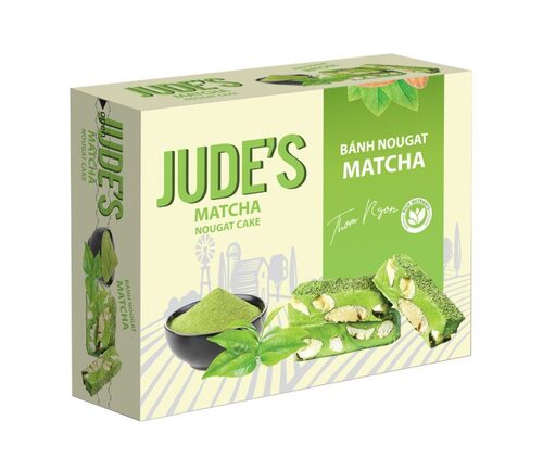 Bánh nougat matcha