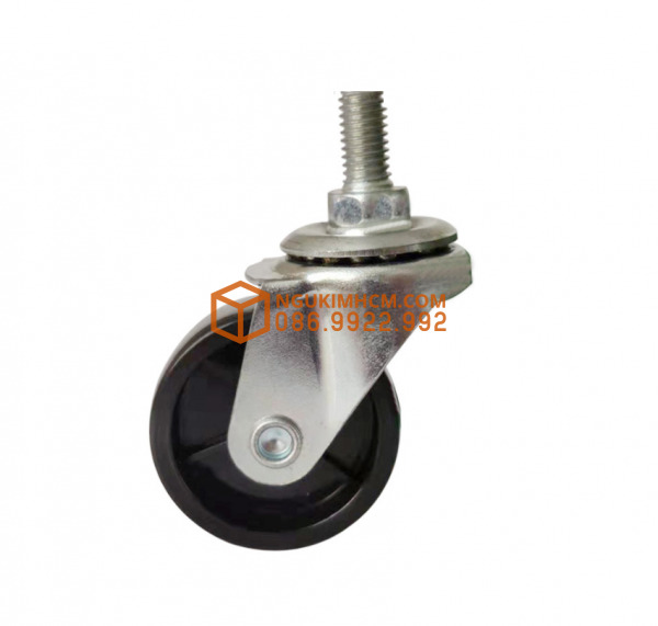 Bánh xe càng sắt PP phi 60mm