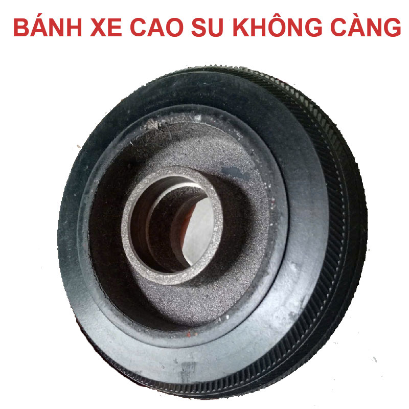 Bánh xe cao su không càng