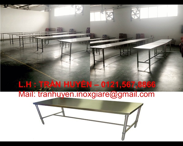 Bàn công nghiệp inox