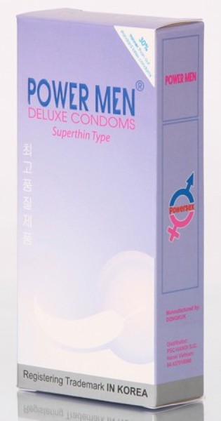 Bao bì bao cao su Powermen