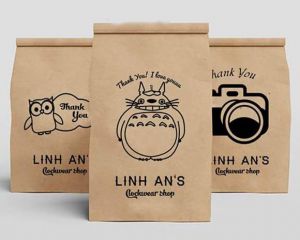 Bao bì giấy in logo