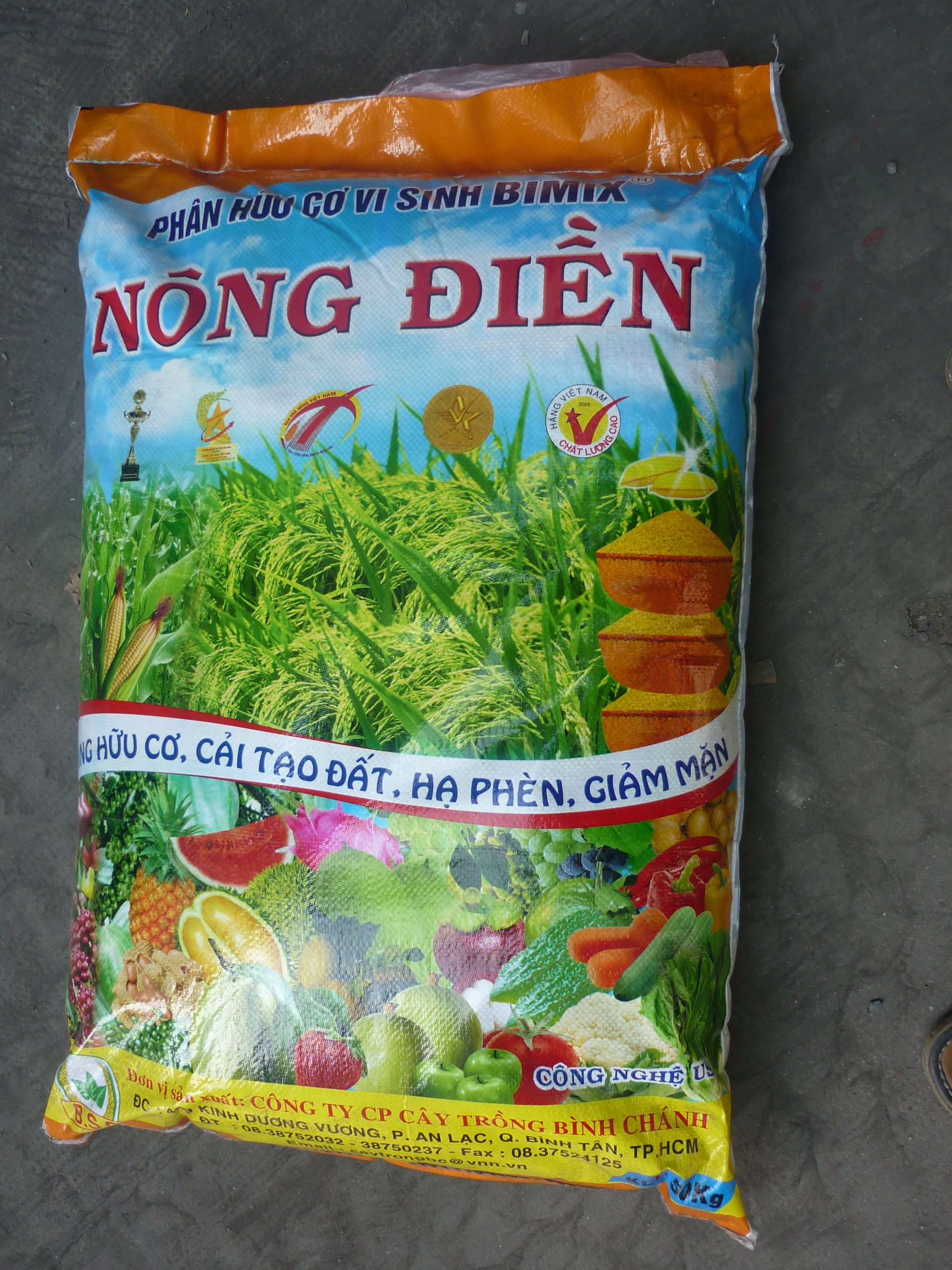 Phân HCVS Nông điền