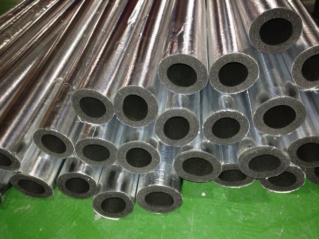 Bảo ôn dạng ống có lớp nhôm