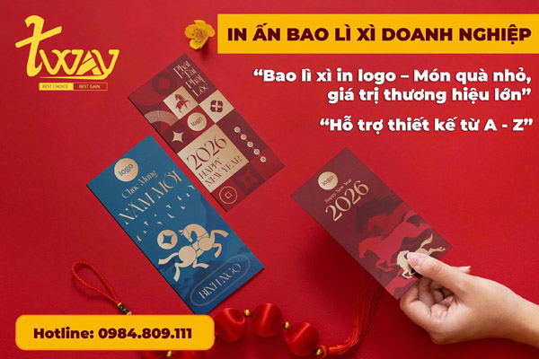 Bao bì lì xì doanh nghiệp
