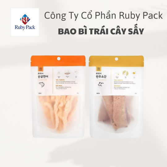 Bao bì trái cây sấy