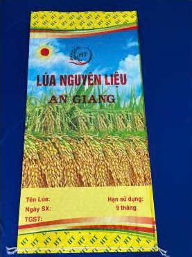 Bao ghép màng BOPP đựng lúa giống