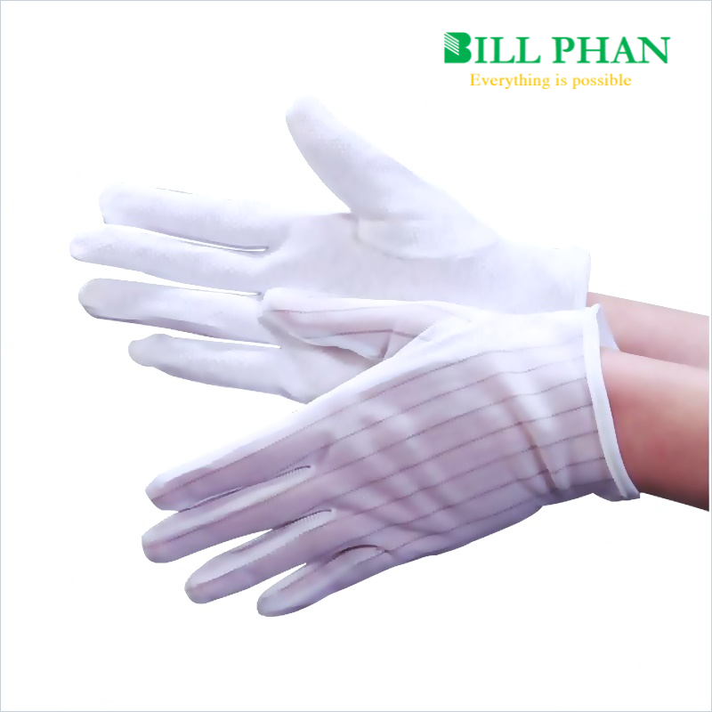 Bao tay chống tĩnh điện PVC