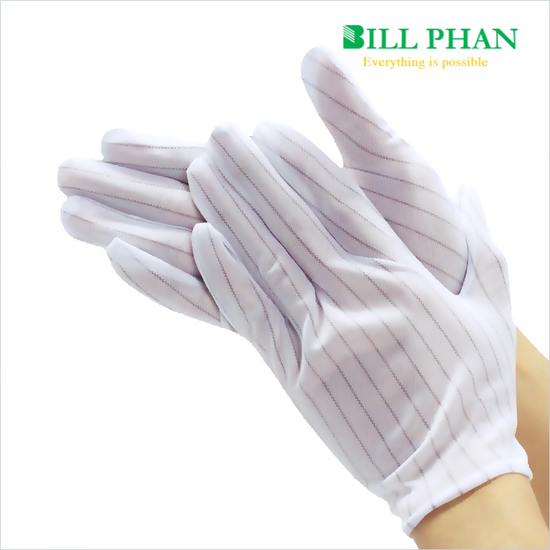Bao tay vải chống tĩnh điện