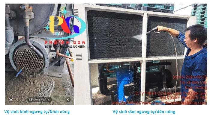Bảo trì máy chiller