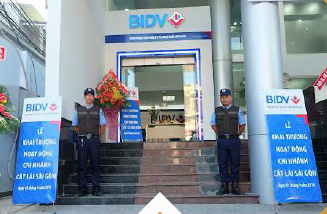 Bảo vệ ngân hàng, trụ sở văn phòng