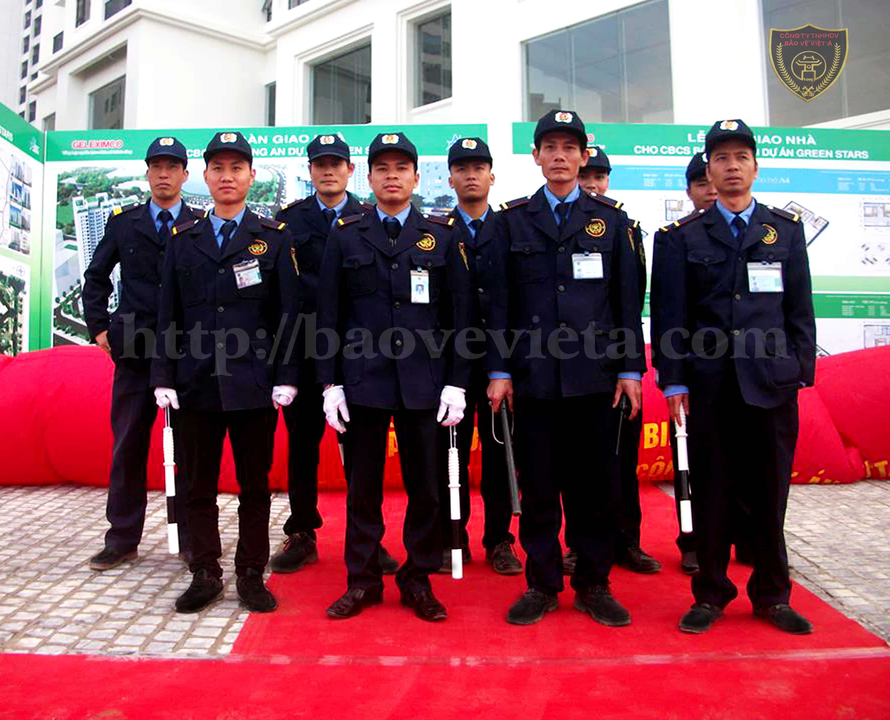 Bảo vệ tại “Lễ bàn giao nhà cho CBCS Bộ Công An