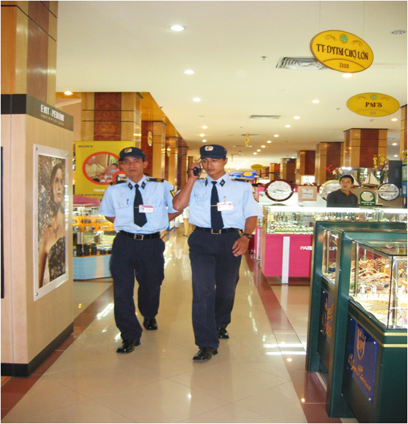 Bảo vệ siêu thị