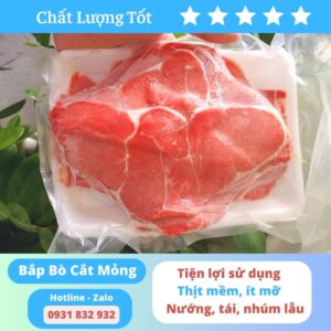 Bắp bò cắt mông