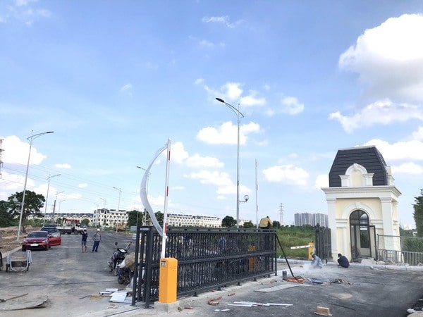 Barrier khu biệt thự Xuân Phương