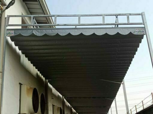 Bạt mái xếp PVC