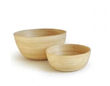 Bát sợi tre tự nhiên