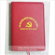 Sổ tay bìa da trung cấp