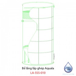 Bể lắng Aquala