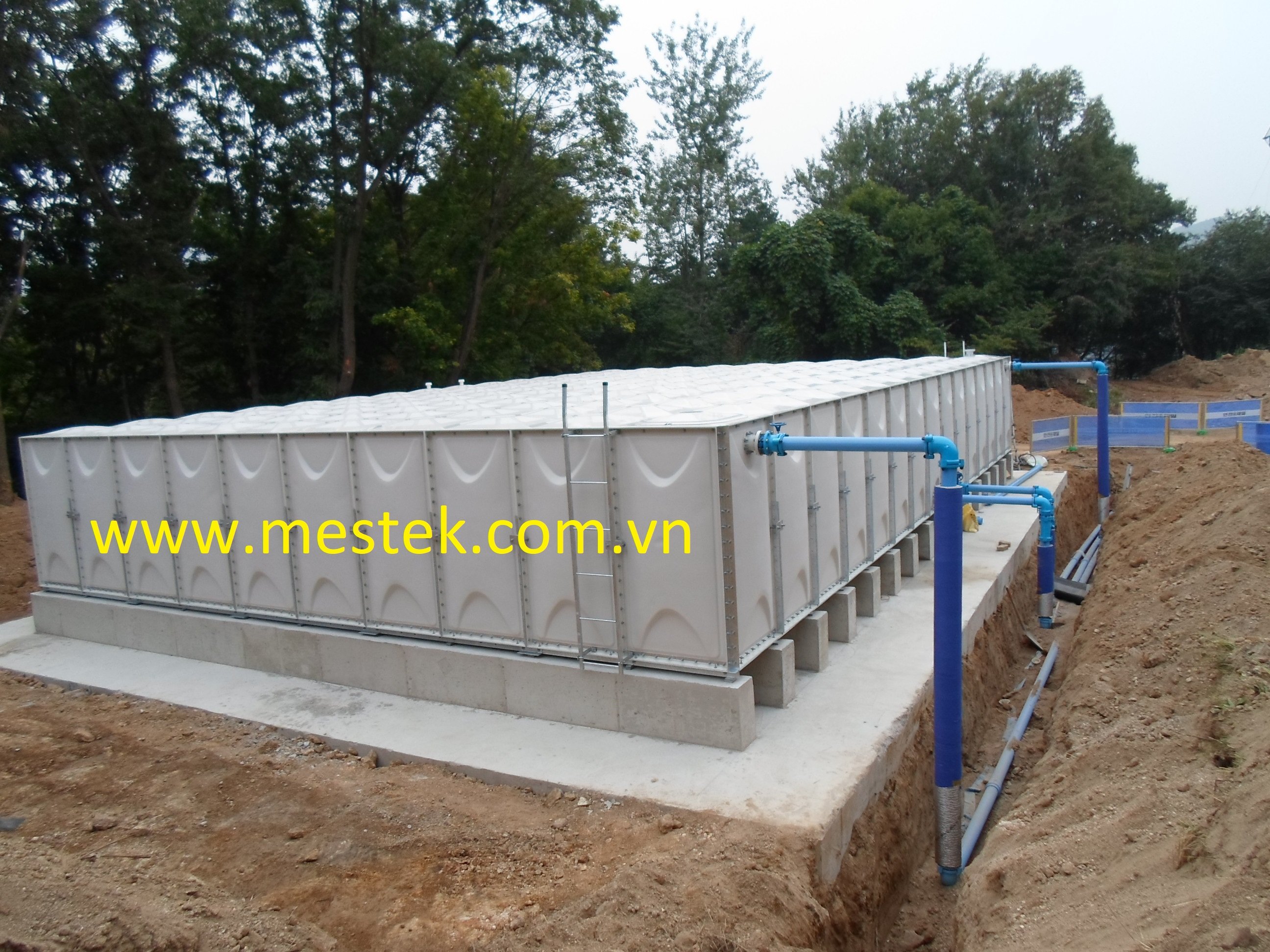 Bể nước lắp ghép GRP