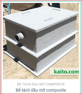 Bể tách dầu mỡ