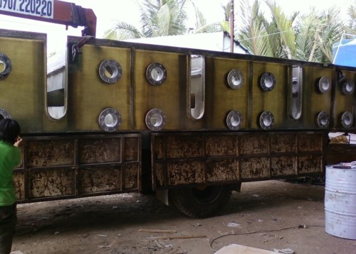 Bể composite tẩy rửa Axit