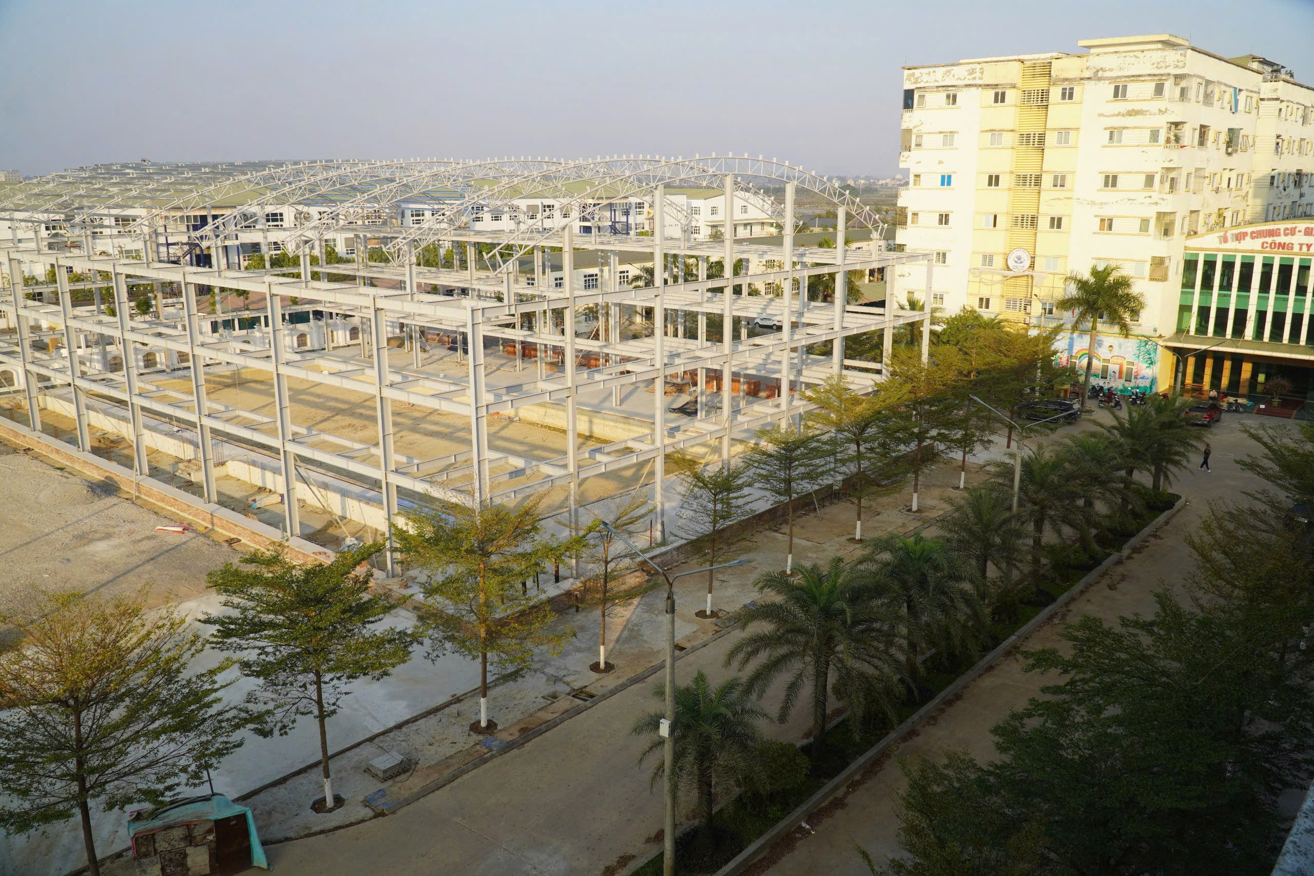 Bể bơi trong nhà - Dự án Trường liên cấp quốc tế Delta