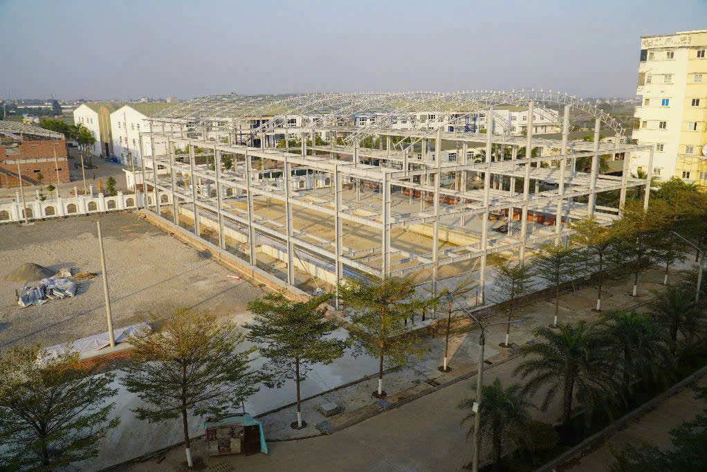 Bể bơi trong nhà - Dự án Trường liên cấp quốc tế Delta