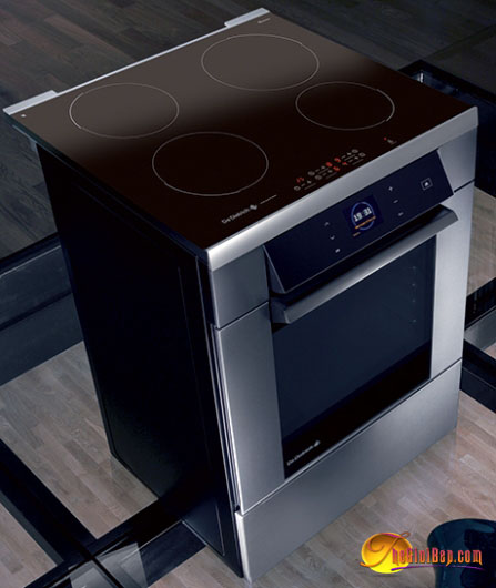Bếp từ liền lò