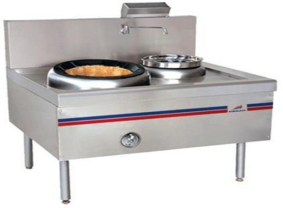 Bếp Á 1 họng quạt thổi