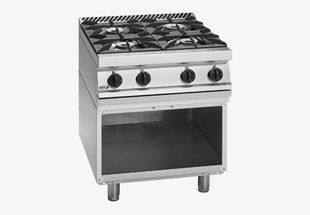 Bếp Âu 4 bếp không có lò nướng dùng gas