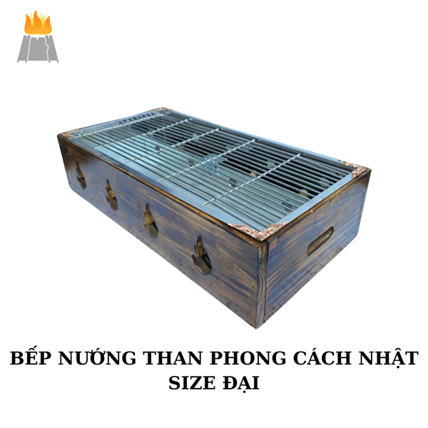 Bếp nướng than phong cách Nhật size đại