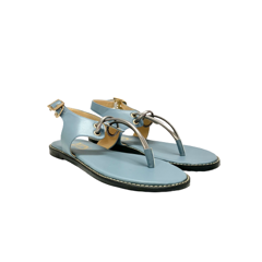 Giày Sandal bệt dây mảnh