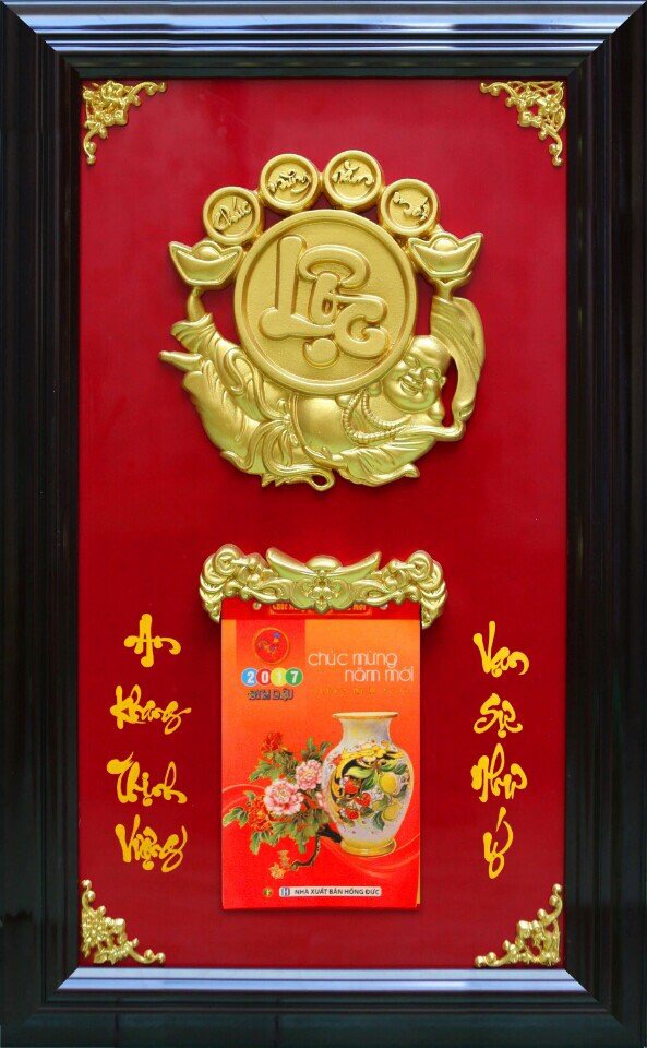 Bìa lịch phù điêu